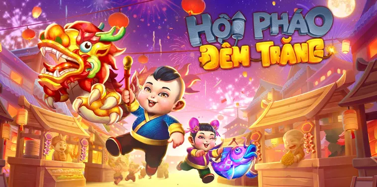 Nổ hũ Hội Pháo Đêm Trăng tại RikBet Trải Nghiệm Lễ Hội Bùng Nổ Giải Thưởng