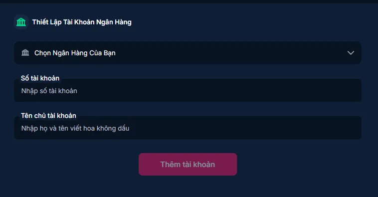 Nạp Tiền Sửu Dùng Tài Khoản Ngân Hàng Tại RikBet Nhanh Chóng An Toàn Cho Mọi Người Chơi