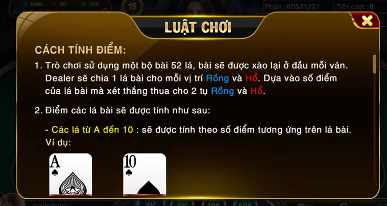 Trải Nghiệm Đỉnh Cao Quay Số Mini Rồng Hổ Tại RikBet Cơ Hội Thắng Lớn