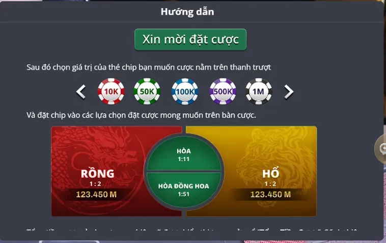Hướng Dẫn Cách Chơi Rồng Hổ Live Tại RikBet Trực Tuyến Đơn Giản Nhất