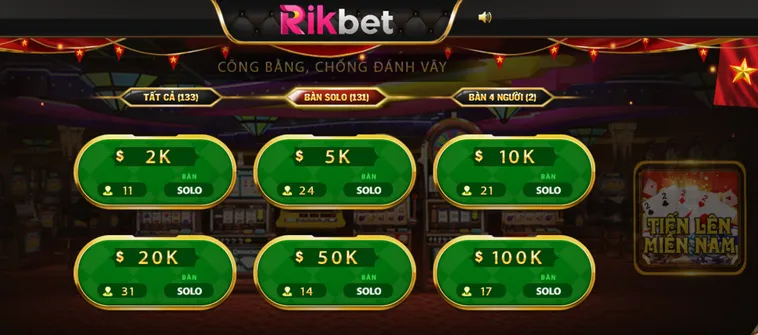 Hướng Dẫn Cách Chơi Tiến Lên Miền Nam Tại RikBet Trực Tuyến Đơn Giản Nhất